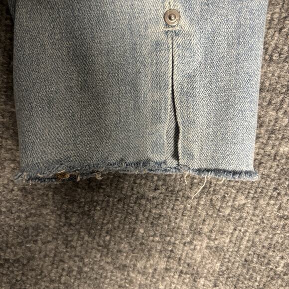 AG Adriano Goldschmied Jeans Womens 30 R Blue Legging Ankle Super Skinny Raw Hem - Picture 6 of 16